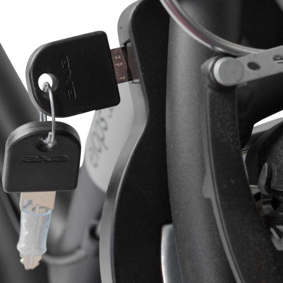 Small/Medium City Bike Elops 920, Grey, No Color, large image number 6