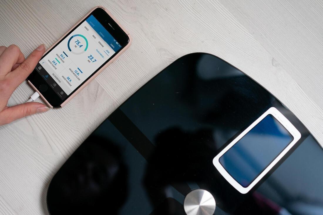 Scale 700 Connected Scales With Impedance Meter, Black, No Color, large image number 7