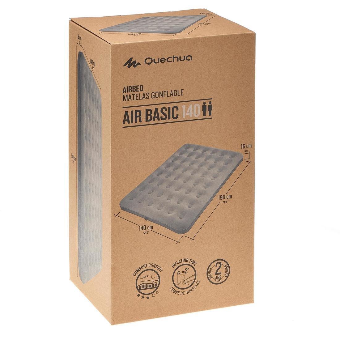 AIR BASIC INFLATABLE CAMPING MATTRESS | 2 PEOPLE - WIDTH 140 CM Title, , large image number 3