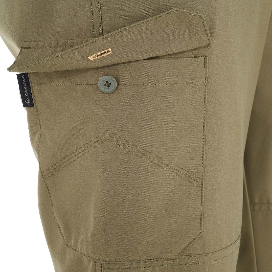2XL  Men's NH100 country walking trousers - Hazelnut, Carbon Grey, No Color, large image number 3