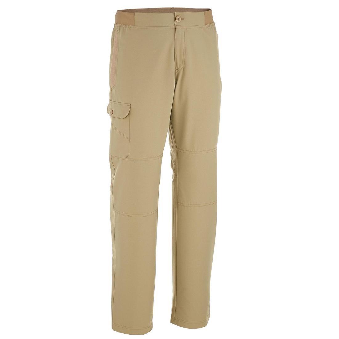 2XL  Men's NH100 country walking trousers - Hazelnut, Carbon Grey, No Color, large image number 4
