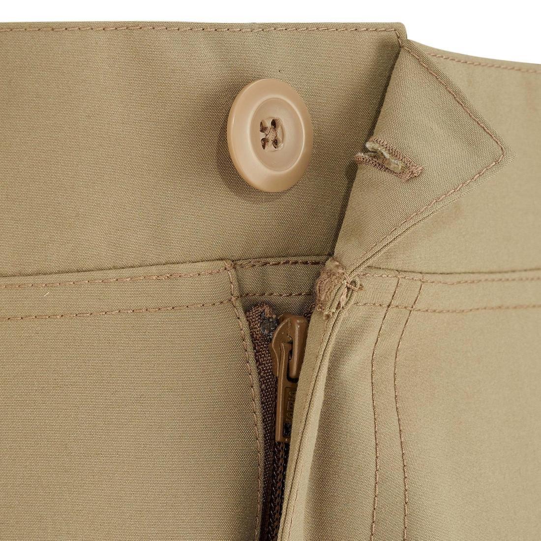 2XL  Men's NH100 country walking trousers - Hazelnut, Carbon Grey, No Color, large image number 5