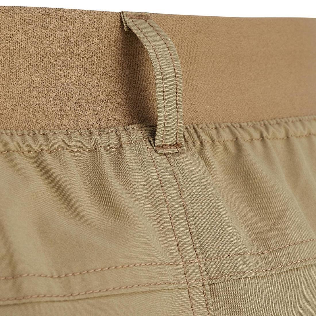 2XL  Men's NH100 country walking trousers - Hazelnut, Carbon Grey, No Color, large image number 6