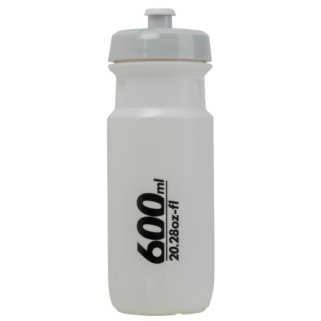 Cycling Bottle 600 ml, Snow White, No Color, large image number 0