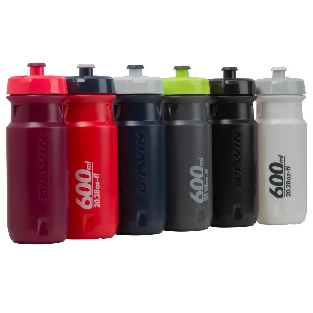 Cycling Bottle 600 ml, Dark Grey, No Color, large image number 2