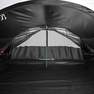 QUECHUA - 3 Person  Camping Tent - 2 Seconds - Fresh and Black, Snow White