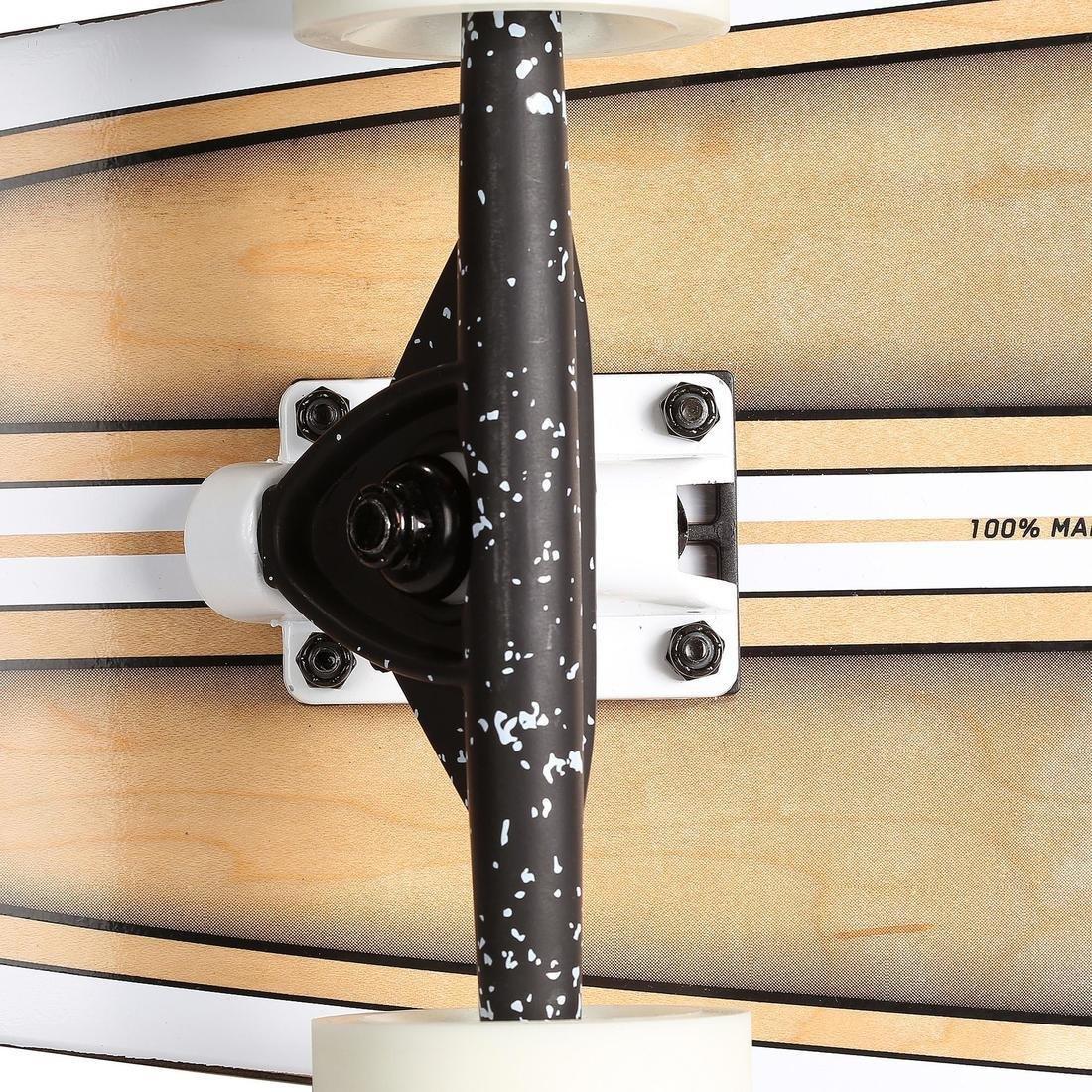 لوح تزلج كلاسيكي على شكل سمكة، أبيض, No Color, large image number 7