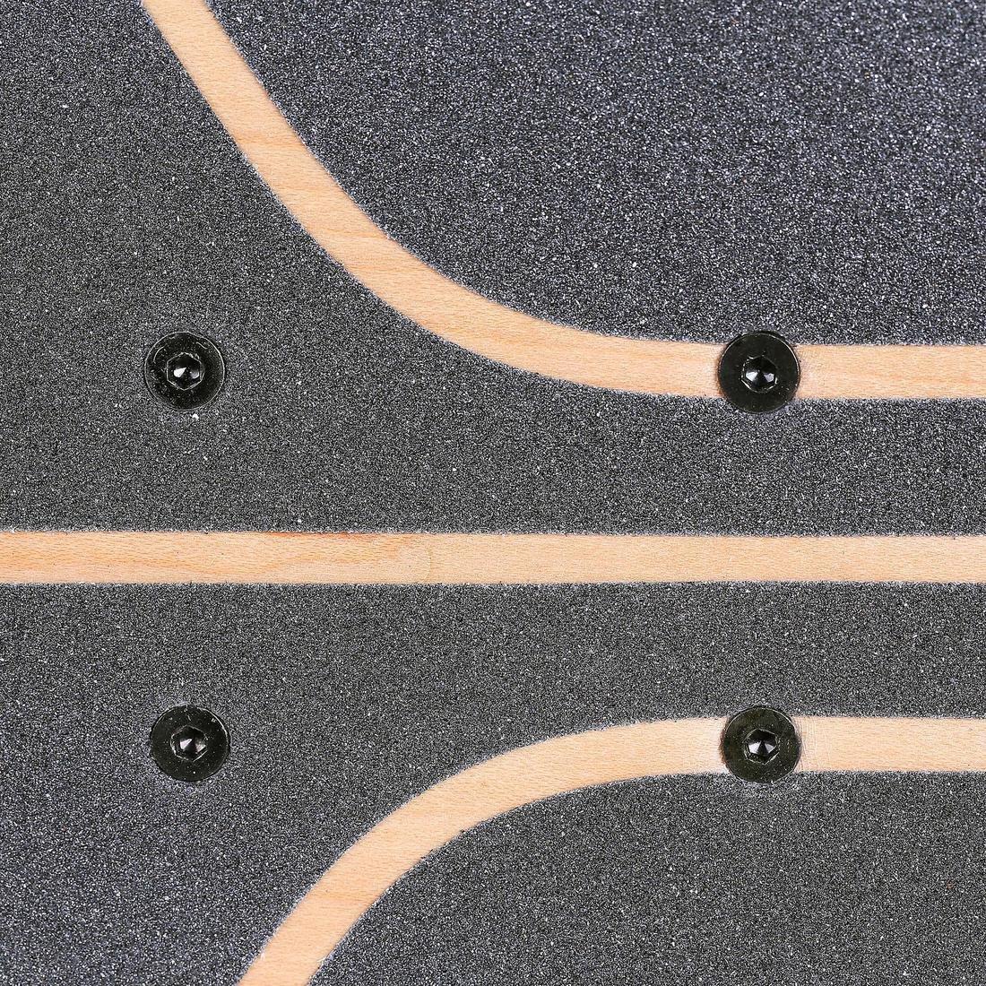 لوح تزلج كلاسيكي على شكل سمكة، أبيض, No Color, large image number 11