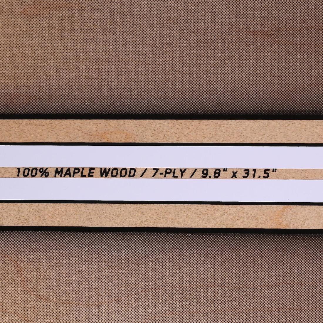 لوح تزلج كلاسيكي على شكل سمكة، أبيض, No Color, large image number 12