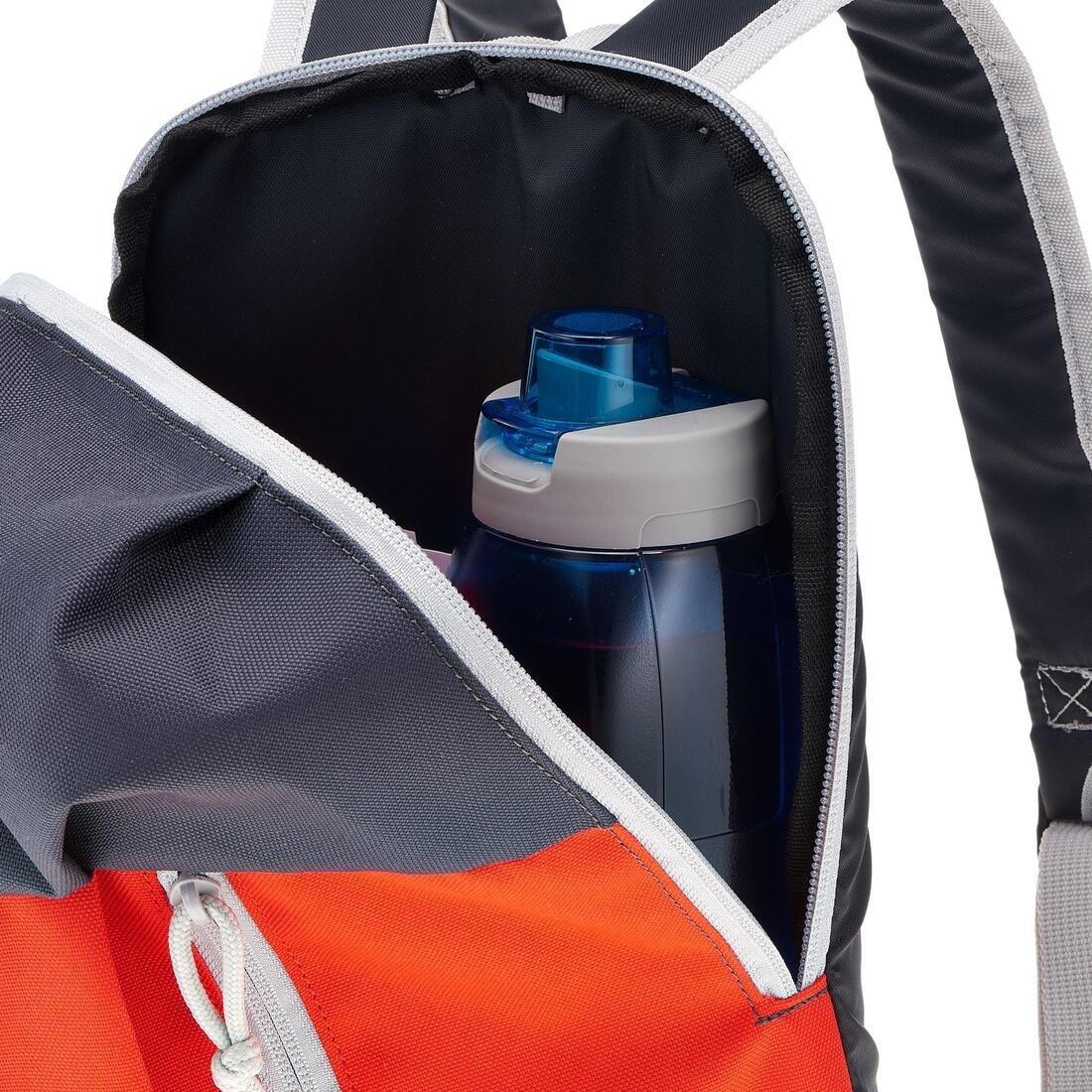 Kids 7 litre hiking backpack MH100 - Blue/orange Title, , large image number 7