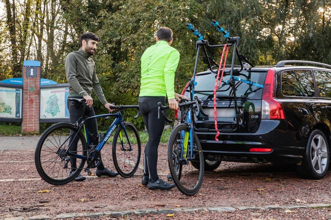 فريد الحجم التمهيد سيارة رف الدراجة btwin 320 2/3 دراجات, No Color, large image number 8