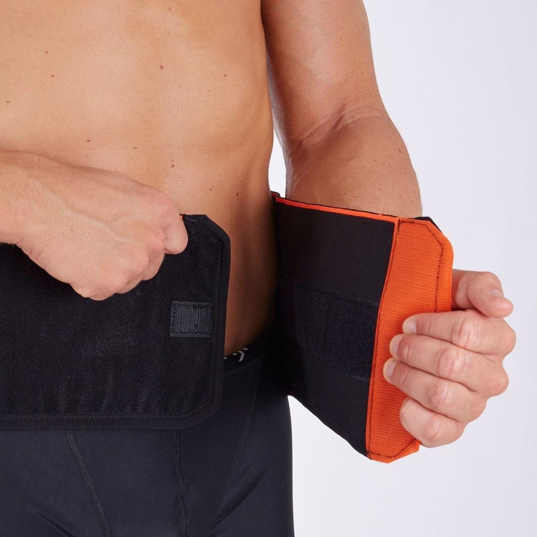 1  Mid 500 Men's/Women's Supportive Lumbar Brace - Black, , large image number 3