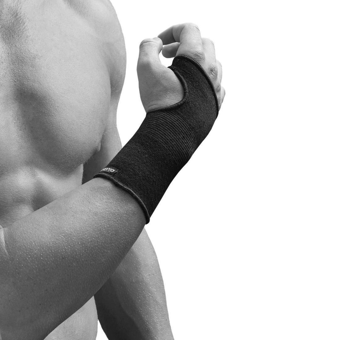 2  Men's/Women's Left/Right Compression Wrist Support Soft 100 - Black, , large image number 7
