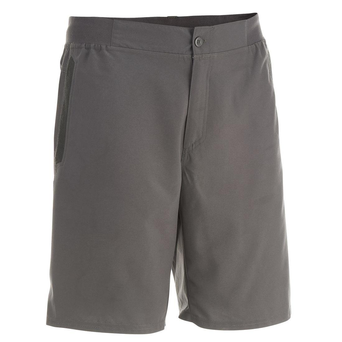 4XL  NH100 Men's Country Walking Shorts - Grey, Iced Coffee, , large image number 1
