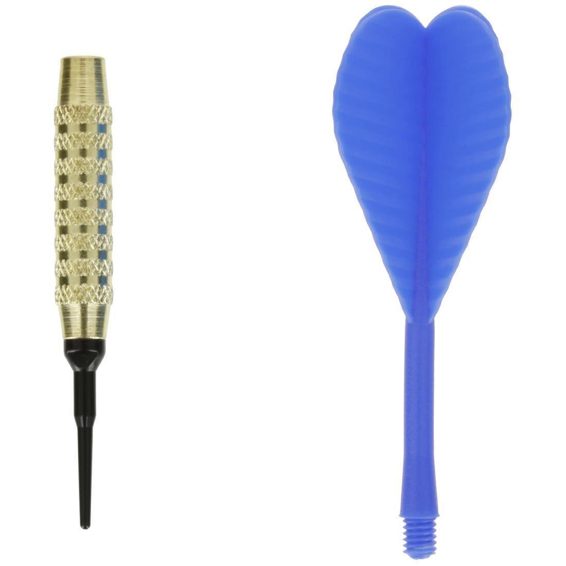 سهام رماية ذات أطرا�? لينة، زرقاء، مقاس 3, No Color, large image number 12