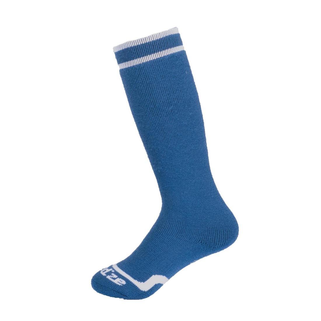 Kids Unisex Firstheat Skiing Socks, Charcoal Grey, , large image number 2