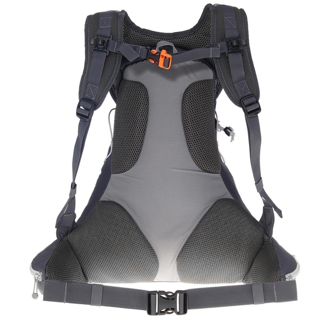 17 litre Hiking Backpack - FH900 Helium, Grey/Black, No Color, large image number 2