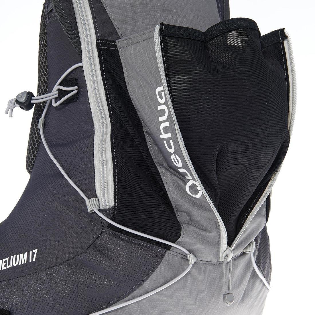 17 litre Hiking Backpack - FH900 Helium, Grey/Black, No Color, large image number 6