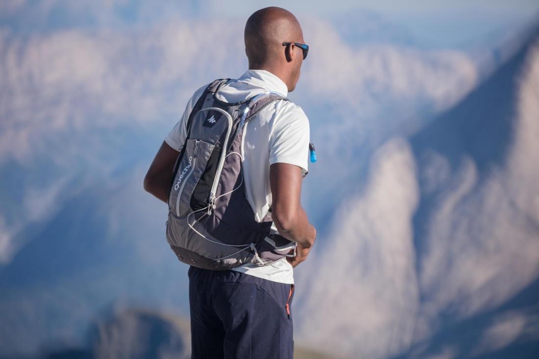17 litre Hiking Backpack - FH900 Helium, Grey/Black, No Color, large image number 8