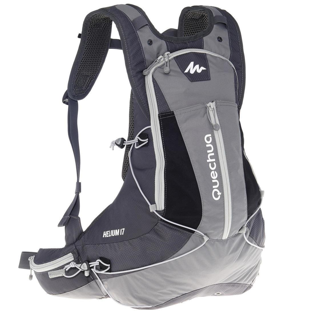 17 litre Hiking Backpack - FH900 Helium, Grey/Black, No Color, large image number 13