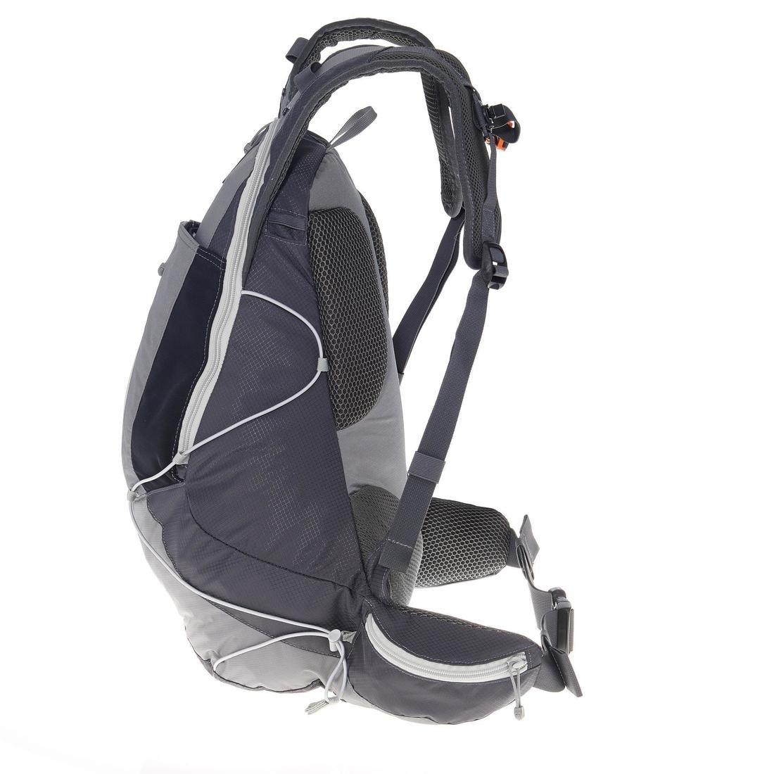 17 litre Hiking Backpack - FH900 Helium, Grey/Black, No Color, large image number 14