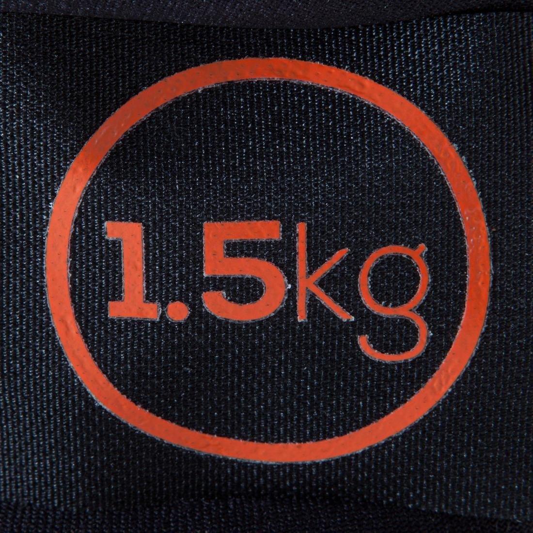 Tone Softbell Adjustable Wrist And Ankle Weights Twin-Pack 1.5 Kg, Orange, , large image number 8