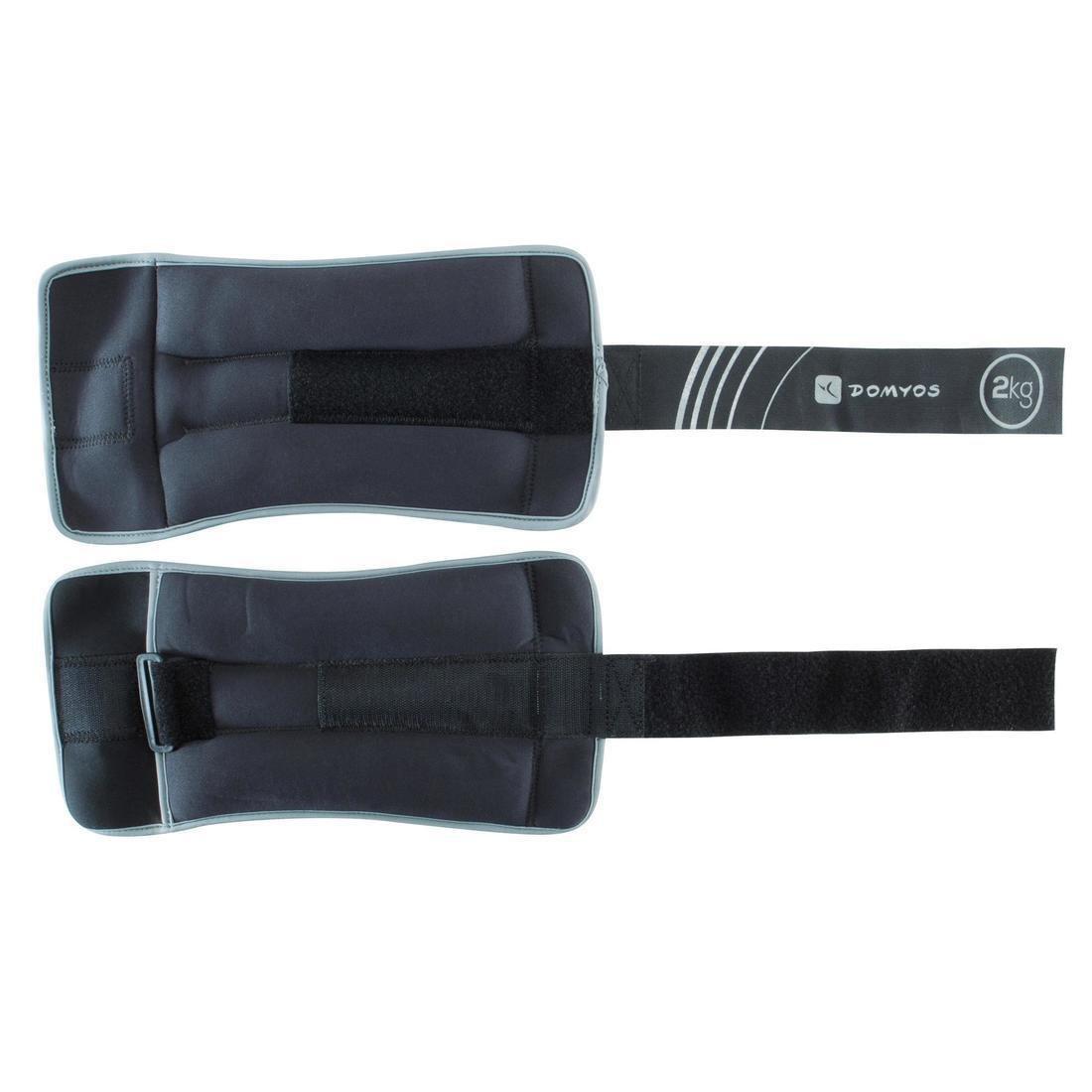 2 Kg  Fitness 2 Kg Soft Dumbbells Twin-Pack, Grey, , large image number 1