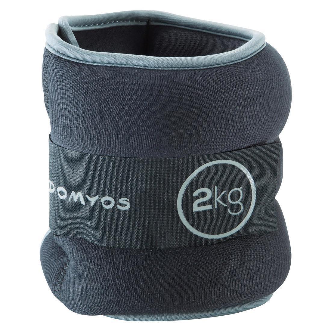 2 Kg  Fitness 2 Kg Soft Dumbbells Twin-Pack, Grey, , large image number 2
