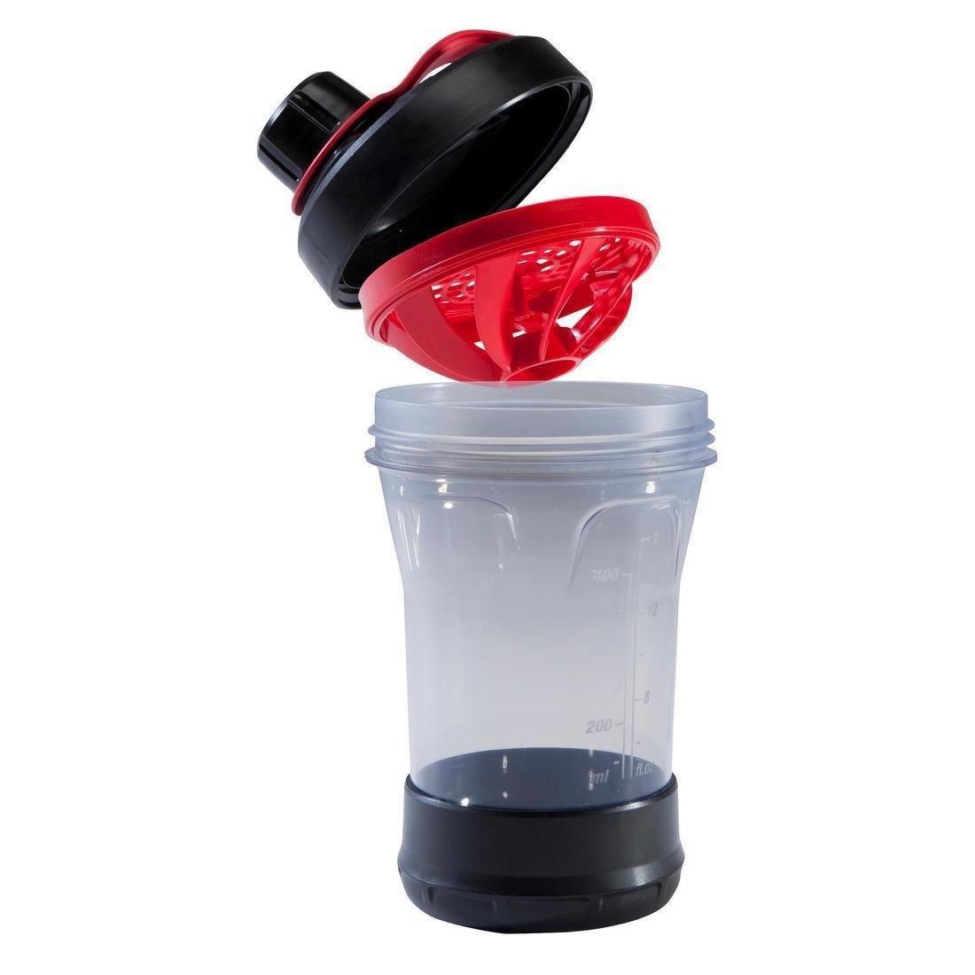 Shaker 500 ml - Black/Red, , large image number 1