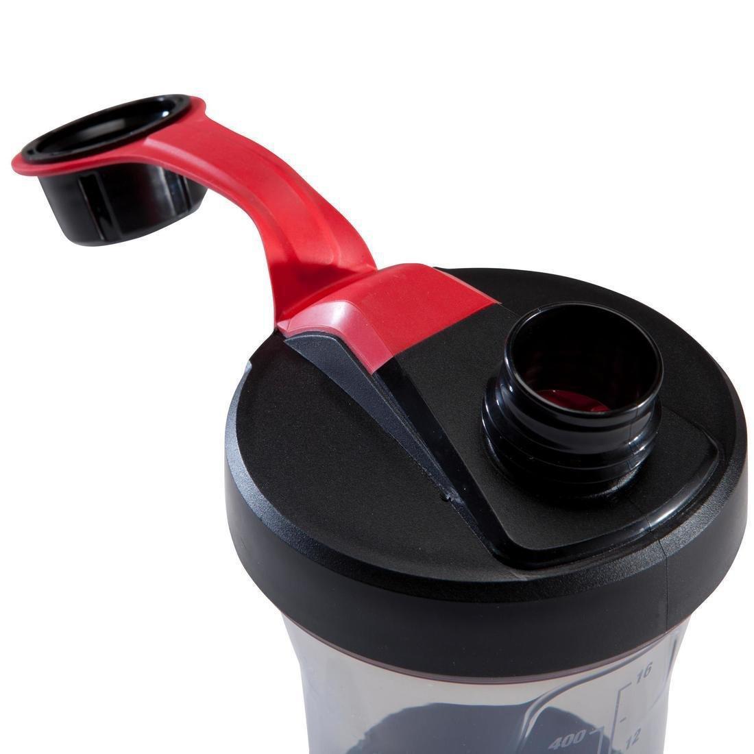 Shaker 500 ml - Black/Red, , large image number 2