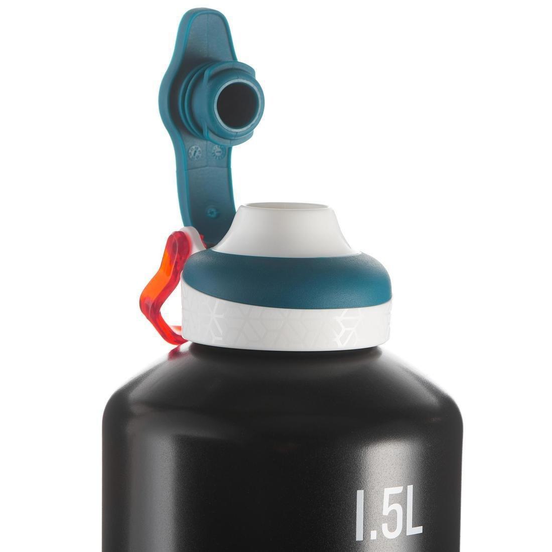 1.5L Quick-Opening Aluminium Flask, Carbon Grey, , large image number 2
