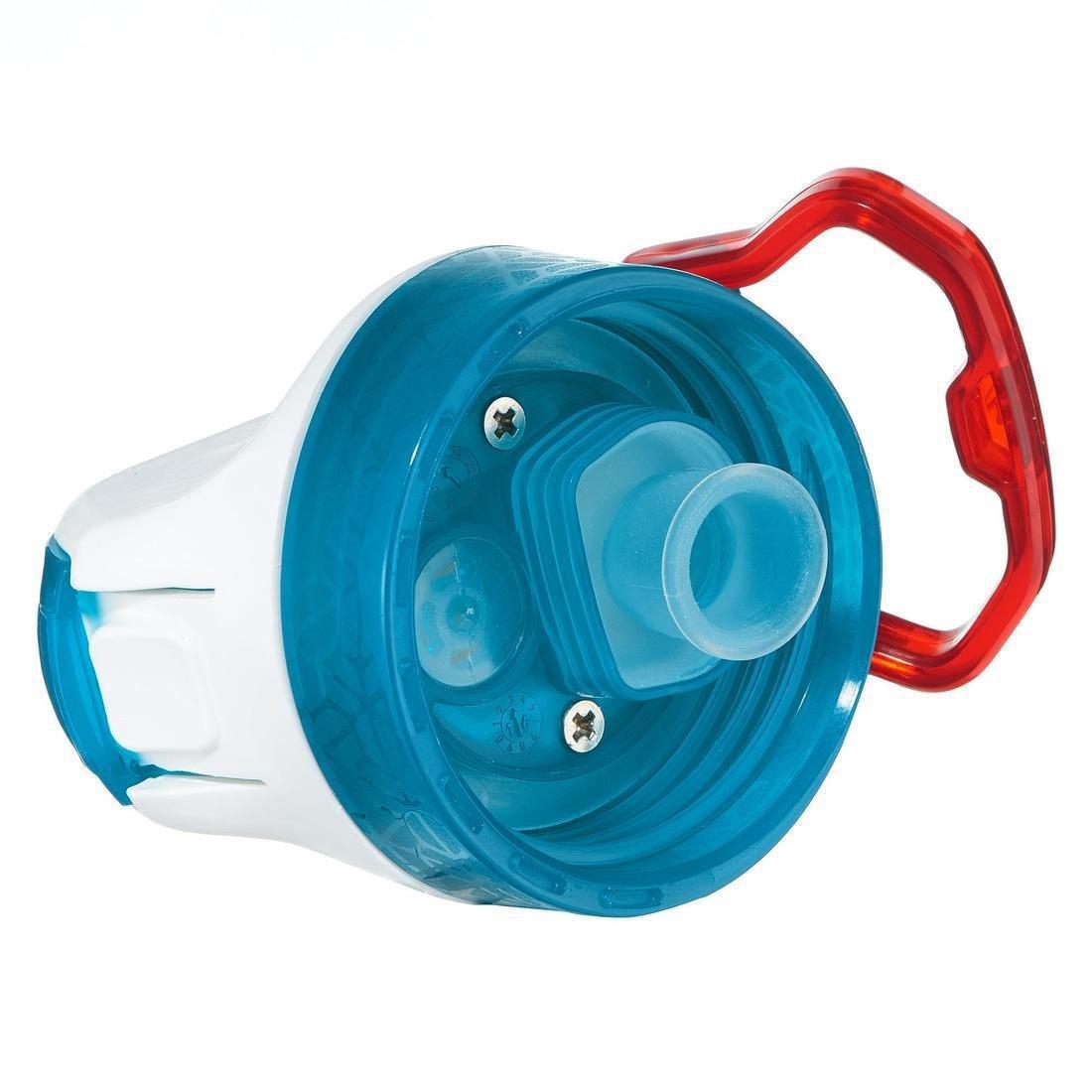 Hiking Water Bottle Instant Stopper With Straw 900 Tritan 0.8 Litre, Dark Grey, , large image number 12