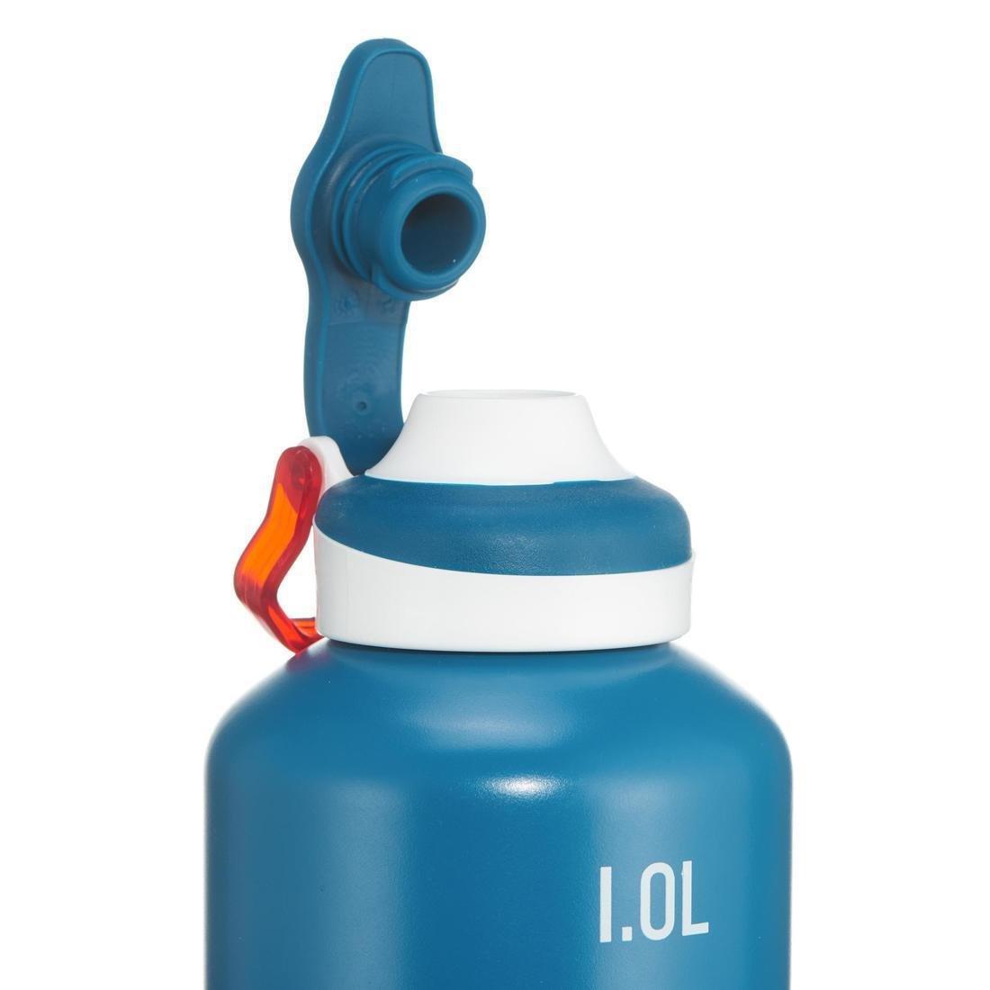 1L Quick-Opening Aluminium Flask, Lime Green, , large image number 12