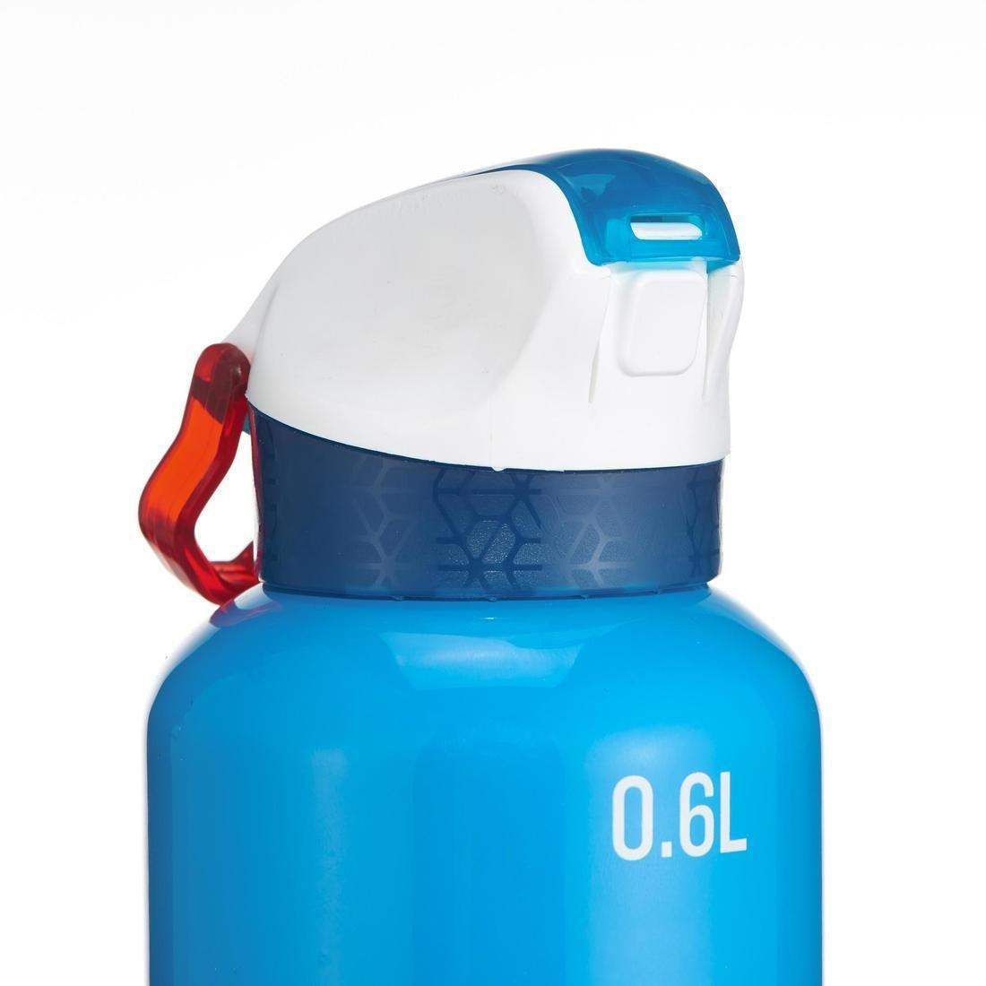 900 0.6L Quick-Opening Aluminium Hiking Bottle, Blue, , large image number 2