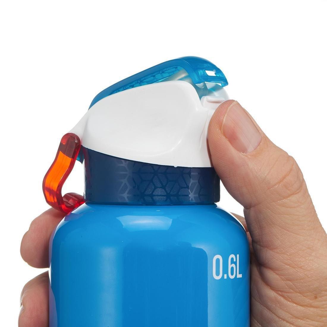900 0.6L Quick-Opening Aluminium Hiking Bottle, Blue, , large image number 13