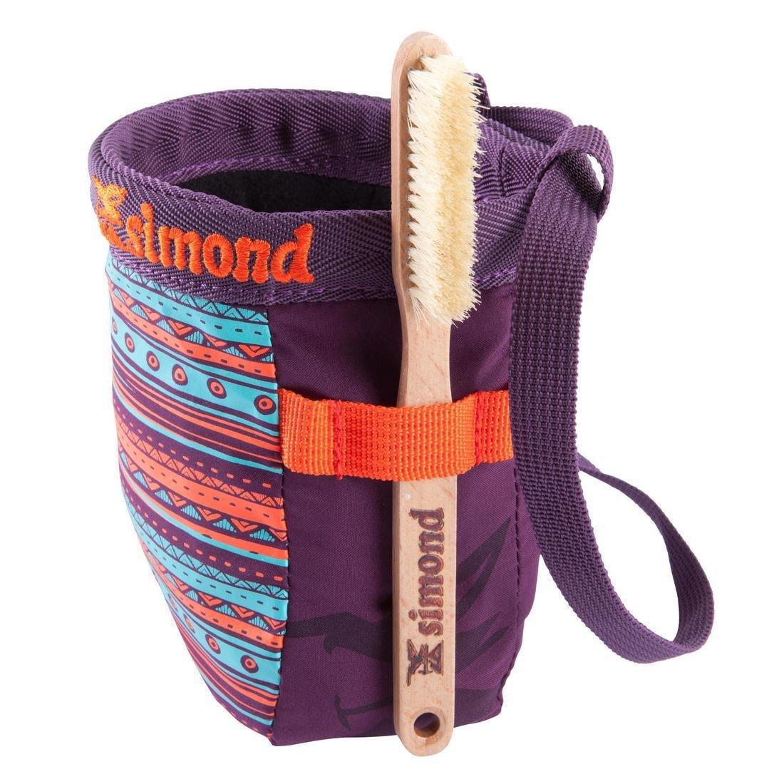Climbing Chalk Bag Vertika Size M - Indian, Damson, , large image number 6