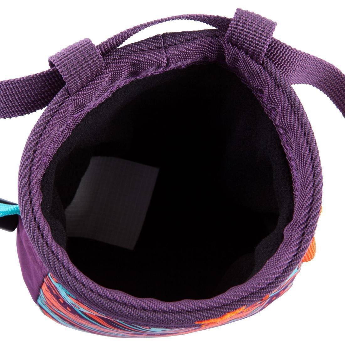 Climbing Chalk Bag Vertika Size M - Indian, Damson, , large image number 9