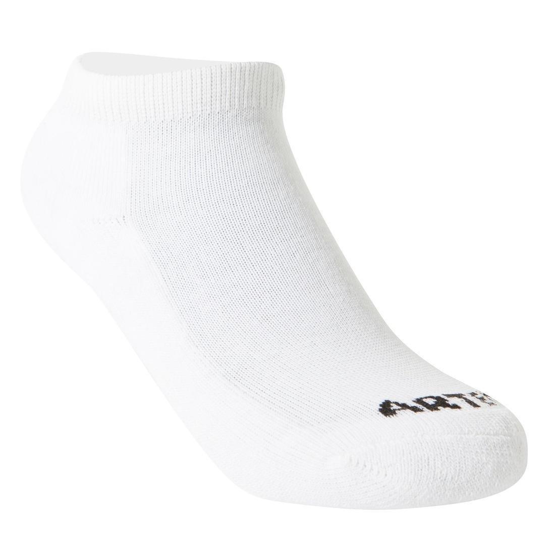 Kids Unisex Eu 27-30 Rs100 Mid-Length Sports Socks 3-Pack, White, No Color, large image number 1