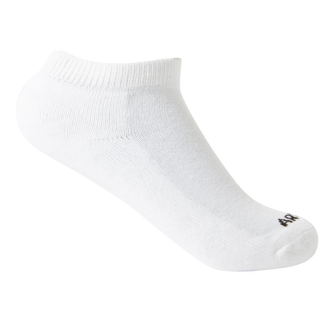 Kids Unisex Eu 27-30 Rs100 Mid-Length Sports Socks 3-Pack, White, No Color, large image number 3