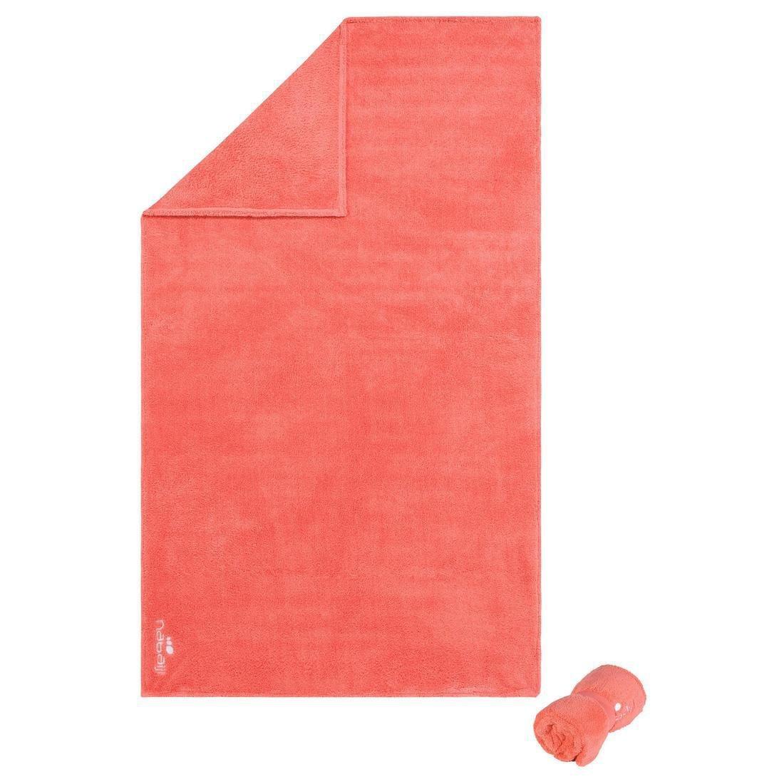 Ultra-Soft Microfibre Towel Size L 80 x 130 cm, Pink, , large image number 6
