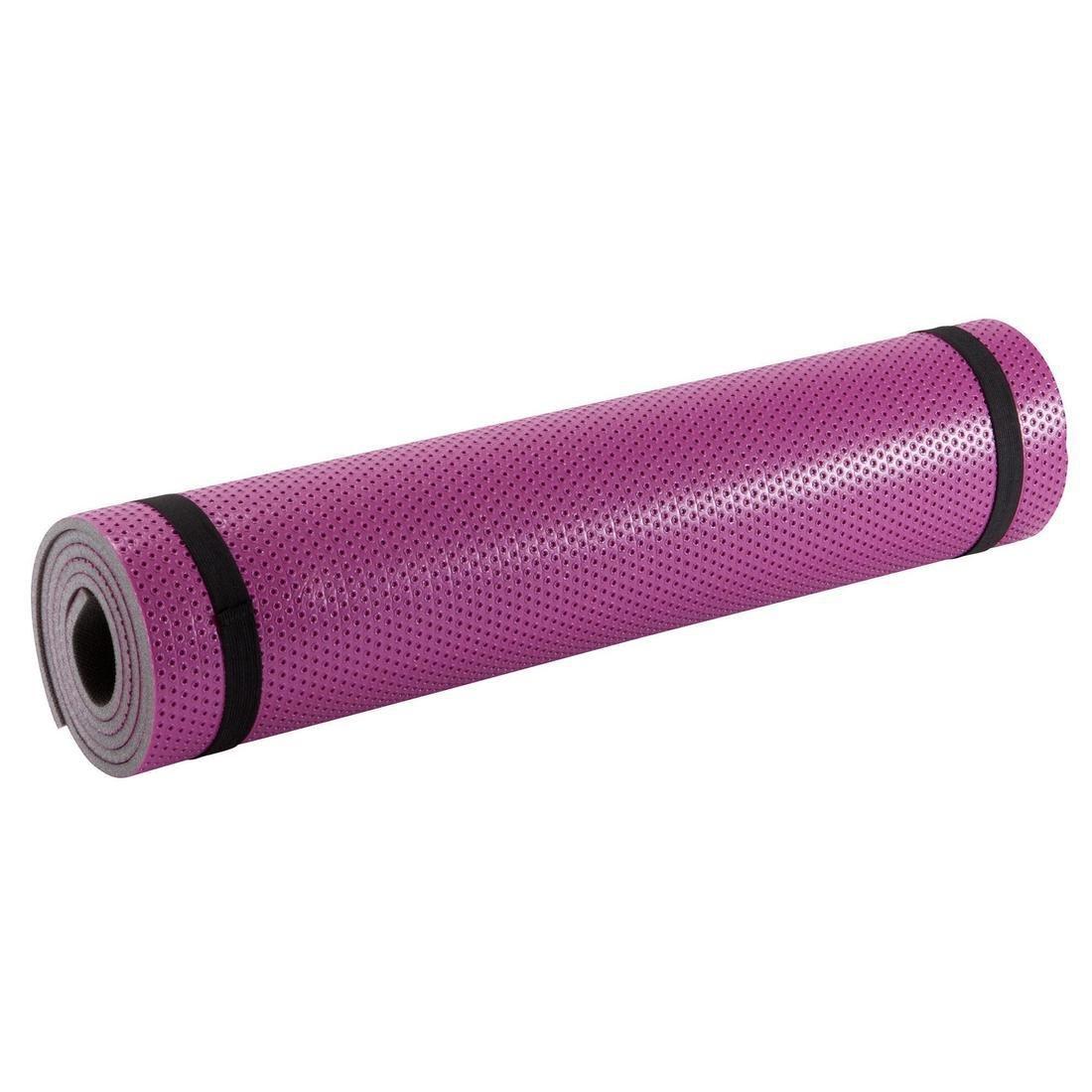 500 Pilates & Toning Shoe-Resistant Floor Mat Size M 7 mm - Blue Title, No Color, large image number 14