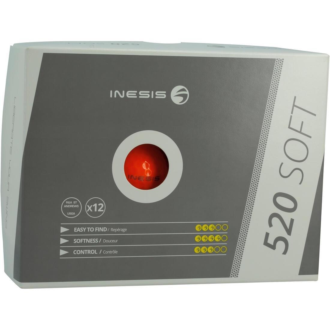 520 Soft Golf Balls - x12, , large image number 1