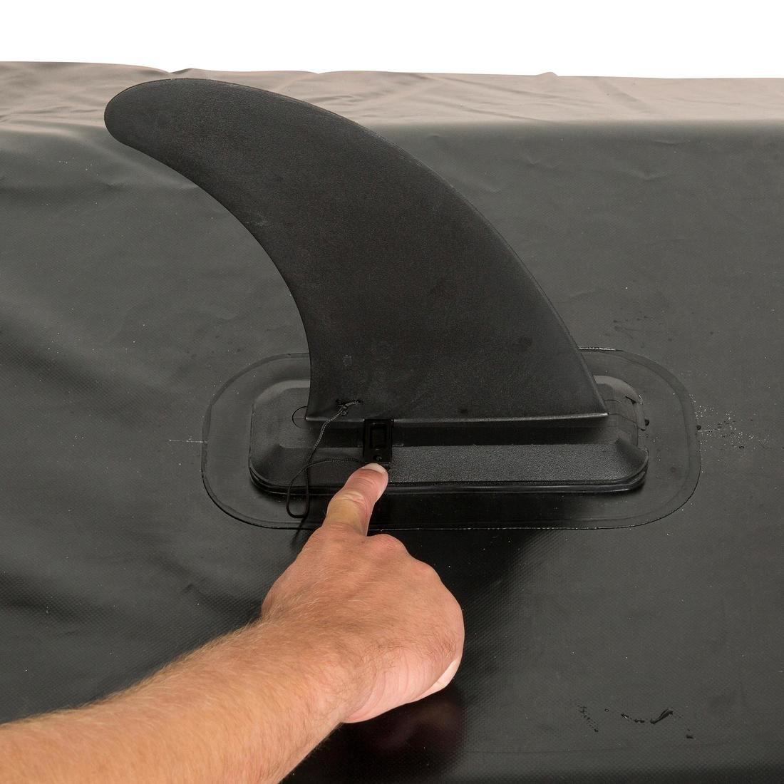 Inflatable Stand-Up Paddle Board or Kayak Fin No Tools Required - Black, , large image number 5