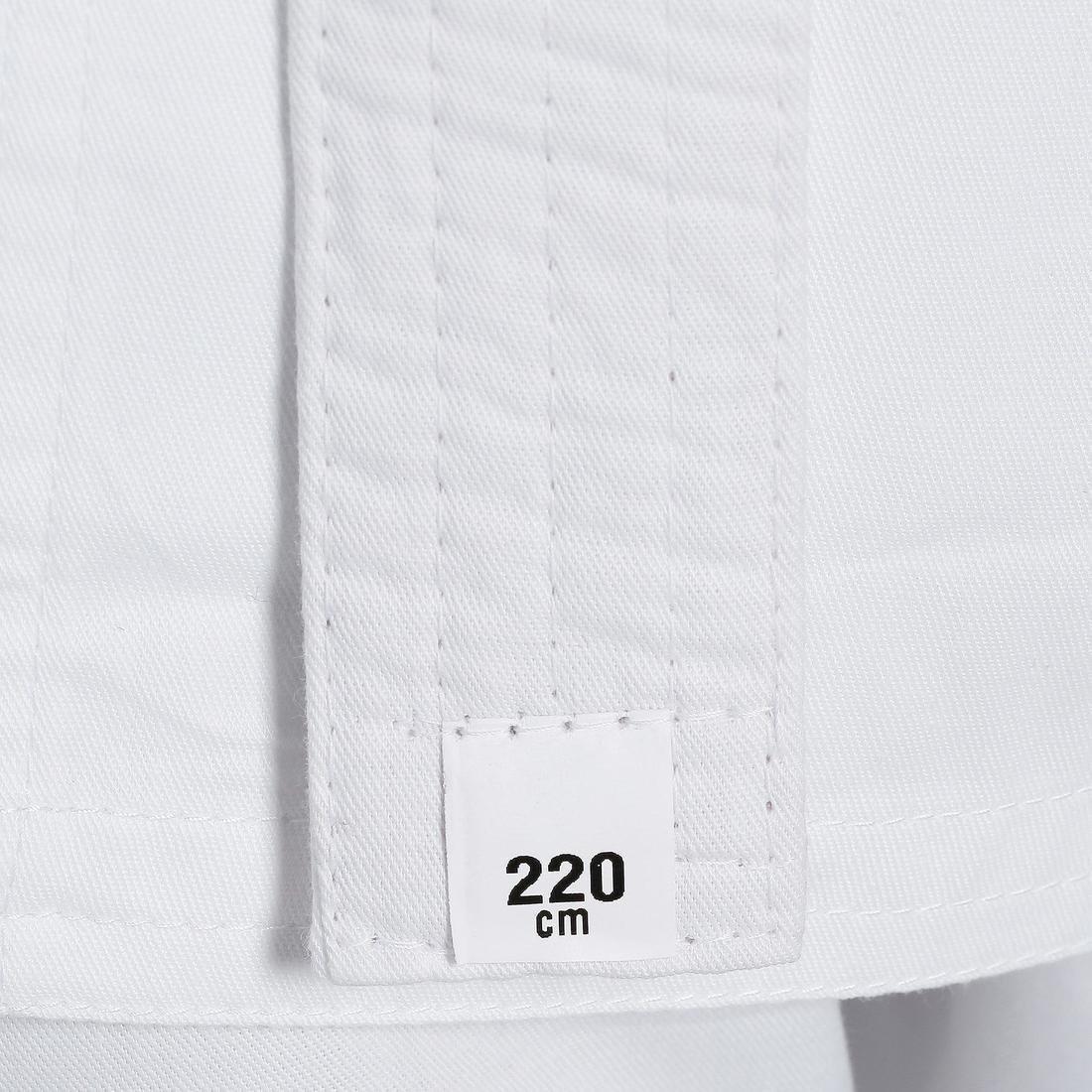 100 كاراتيه جي للأطفال، اللون أبيض، 110 سم, No Color, large image number 8