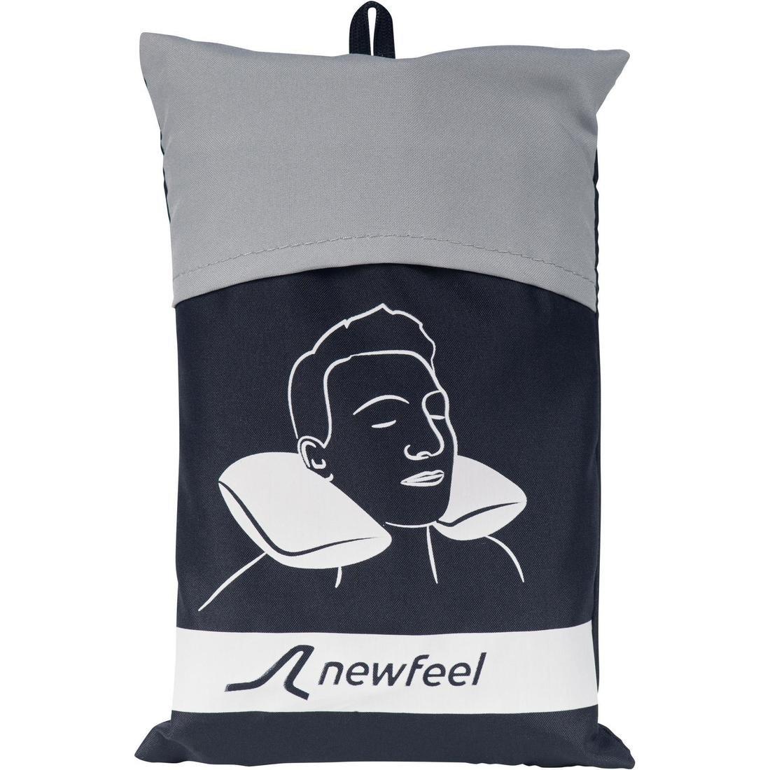 Unique size  Travel Inflatable Cushion - Grey, Steel Grey, , large image number 2