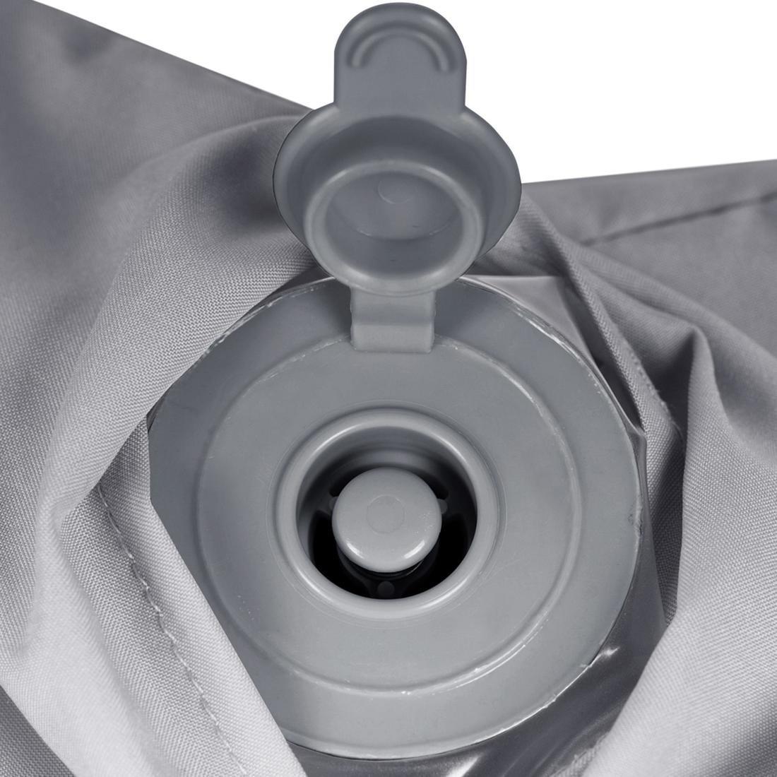 Unique size  Travel Inflatable Cushion - Grey, Steel Grey, , large image number 4