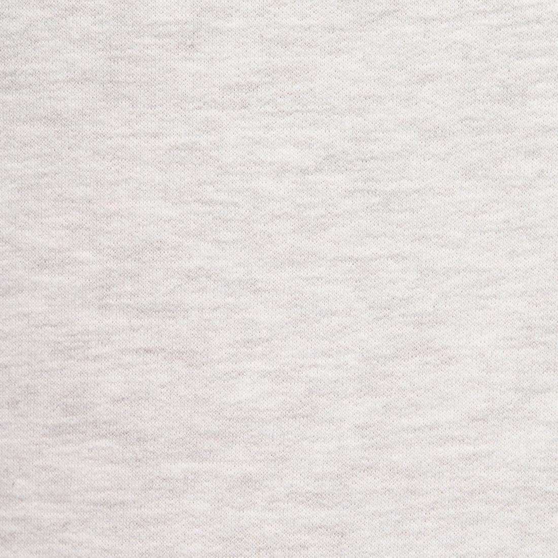 Women's Crew Neck Gym & Pilates Sweatshirt - Light Grey, 5401_000, large image number 11