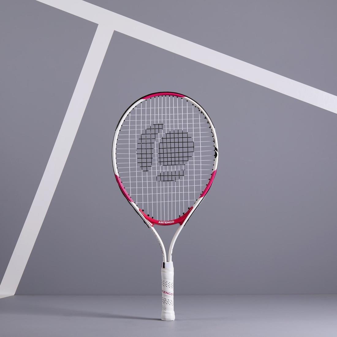 Kids' 23 Tennis Racket Tr130, White, , large image number 10