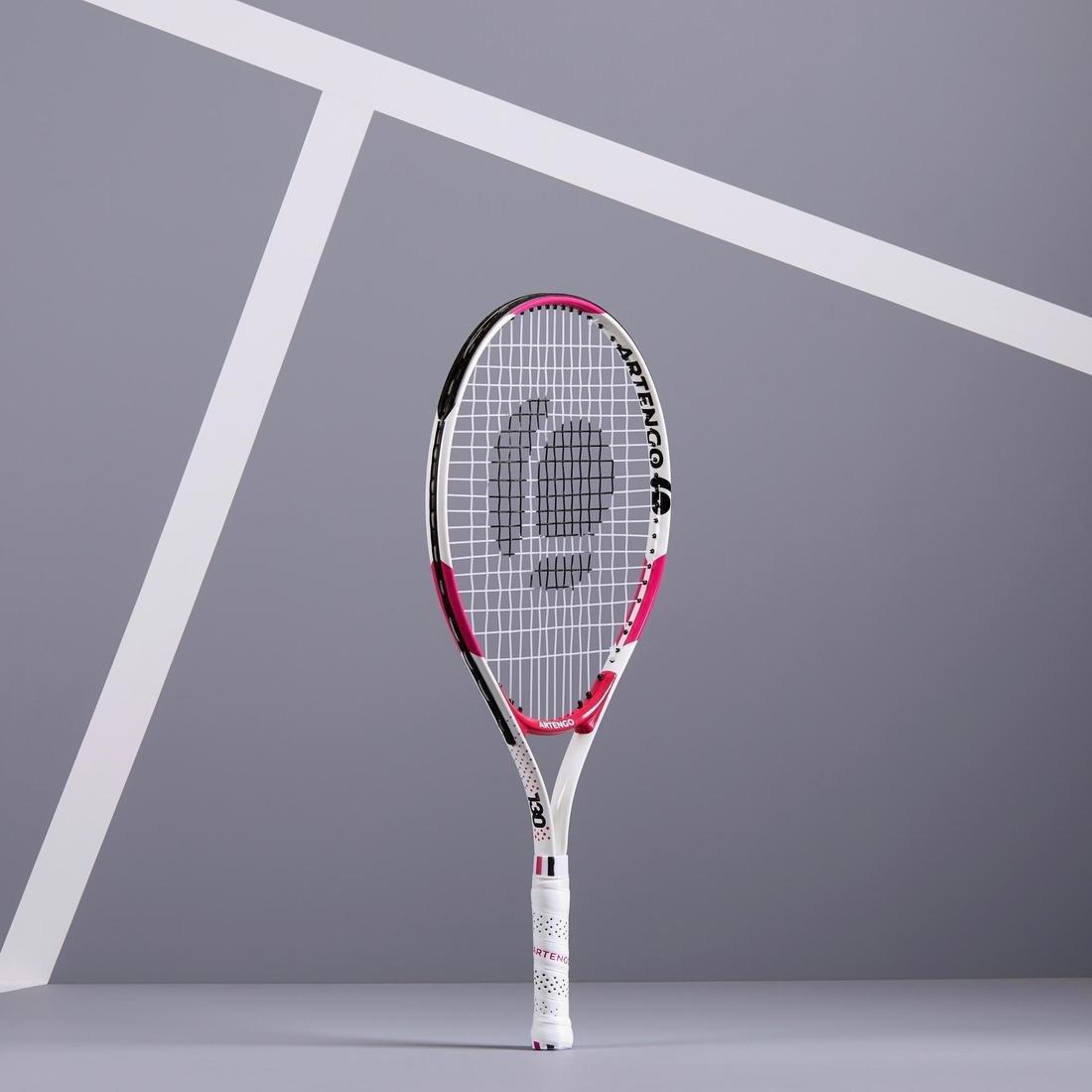 Kids' 23 Tennis Racket Tr130, White, , large image number 11