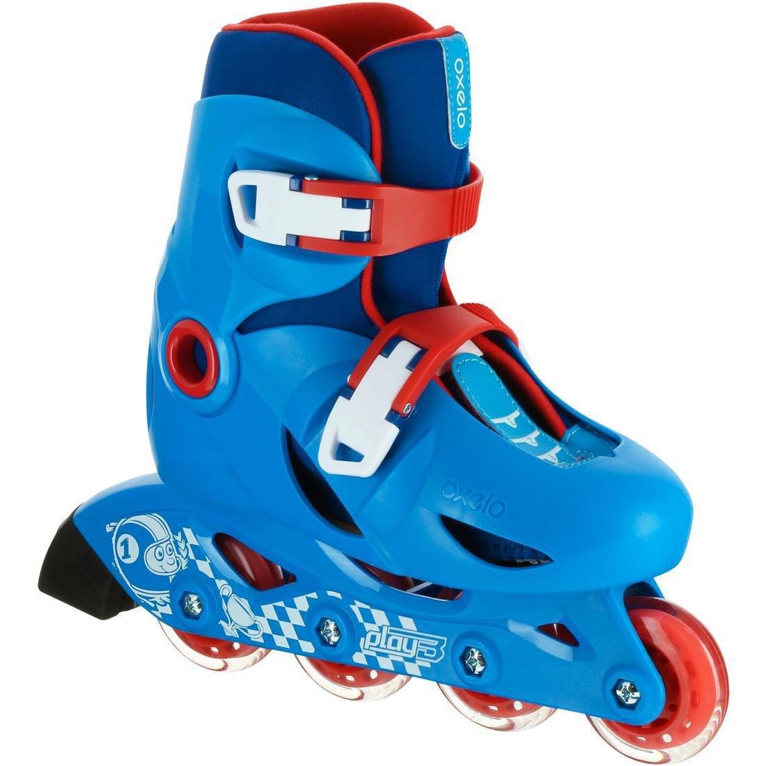 EU 28-30  Play 3 Kids' Skates, Deep Indigo, , large image number 0